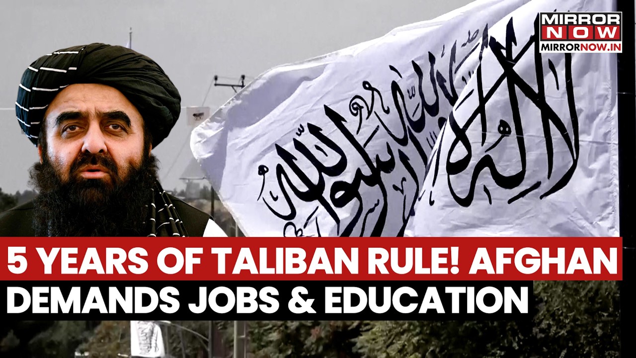 Taliban Celebrates 5-Year Milestone! Afghans Hail Safety, But Plead For Jobs & Education
