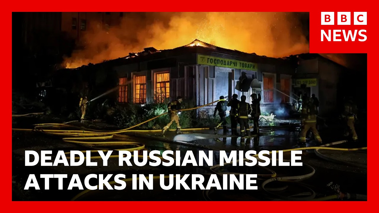 Russia launches deadly strikes on Ukraine’s capital Kyiv | BBC News