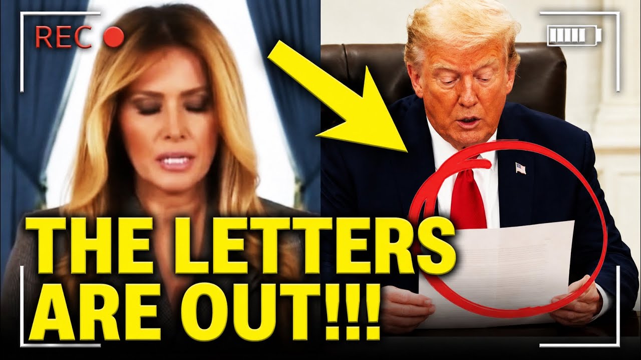 Melania LOSES IT as Donald’s SECRET LETTERS SURFACE!!!