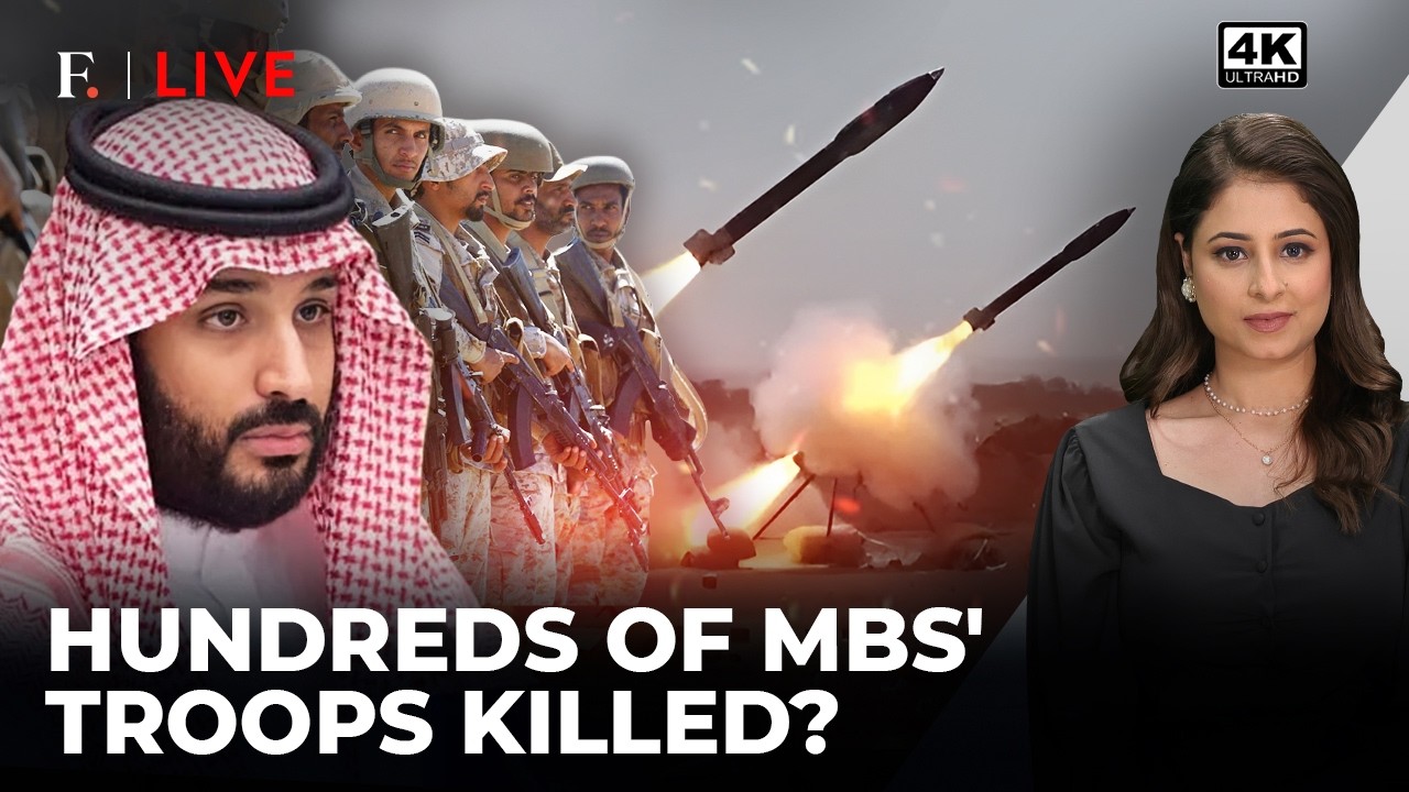 Houthis Claim ‘Hundreds’ of Saudi Troops Killed; Riyadh Under Pressure? | Firstpost Live | 4K