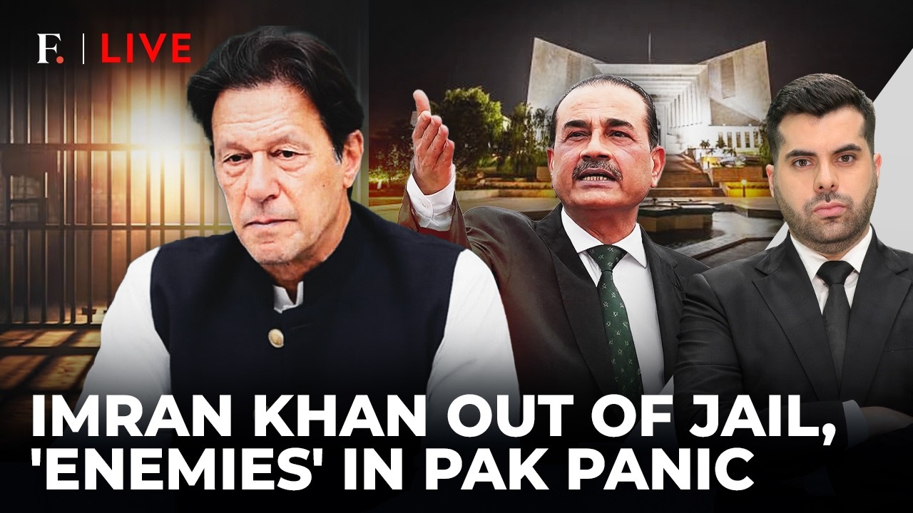 Imran Khan Out Of Jail; Pakistan Supreme Court’s Order Stuns Munir Camp | Firstpost Live