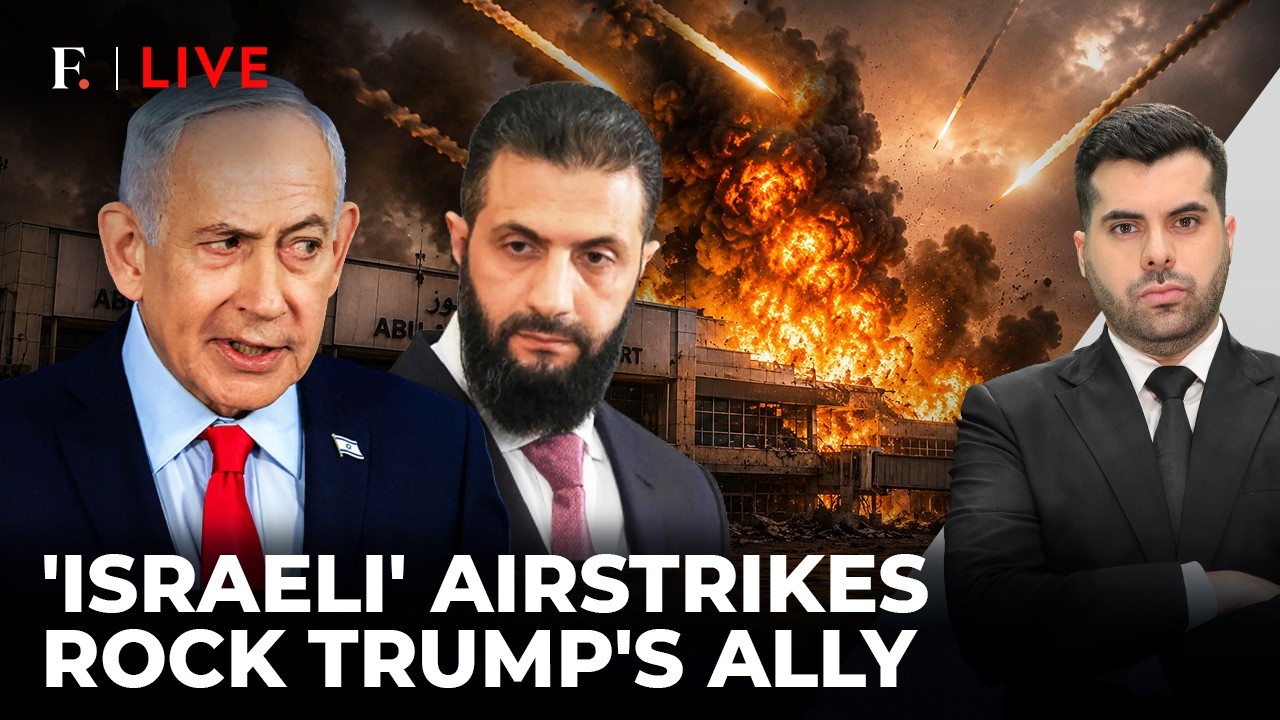 Bibi ‘Bombs’ Syrian Airport Amid Iran Blitz; Trump Upset With Israeli Action Again? | Firstpost Live