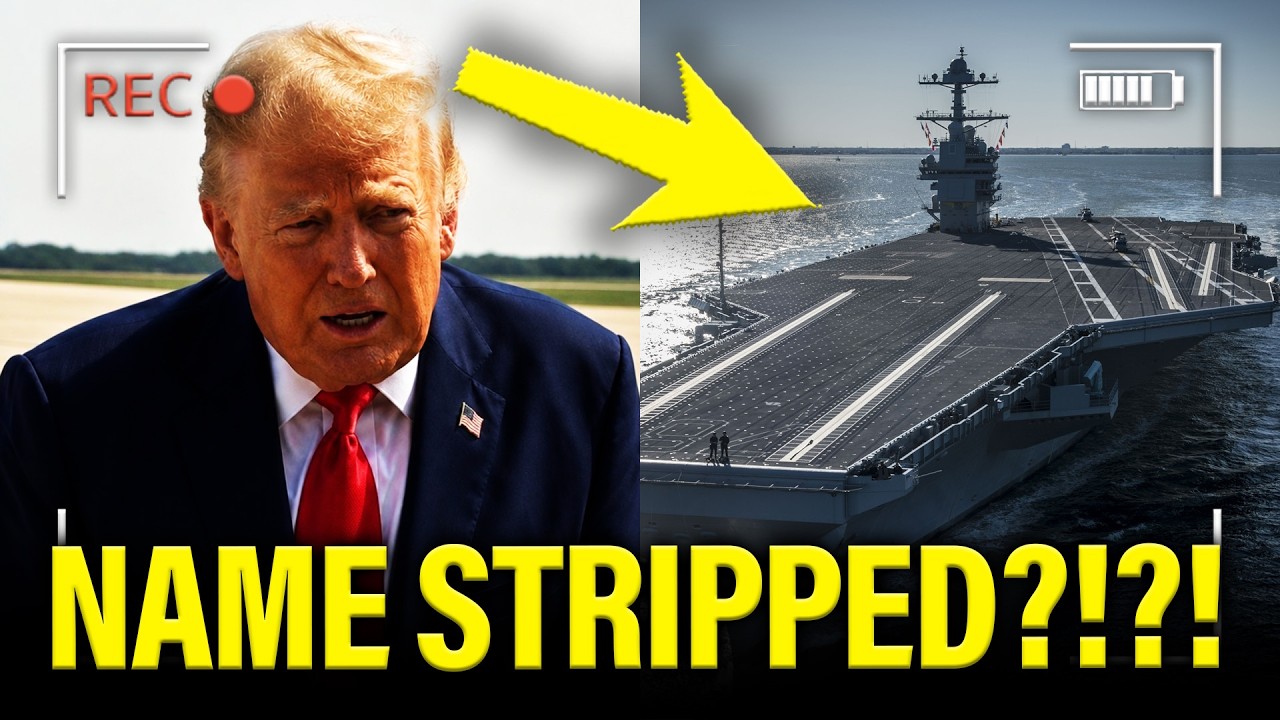 Trump to REPLACE Black WAR-HERO on SHIP with HIS NAME!!