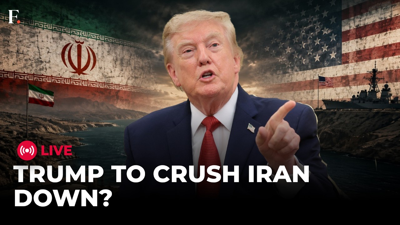 US IRAN WAR LIVE | Trump Announcement | US to Launch ‘Most Crushing Economic Operation Against Iran’