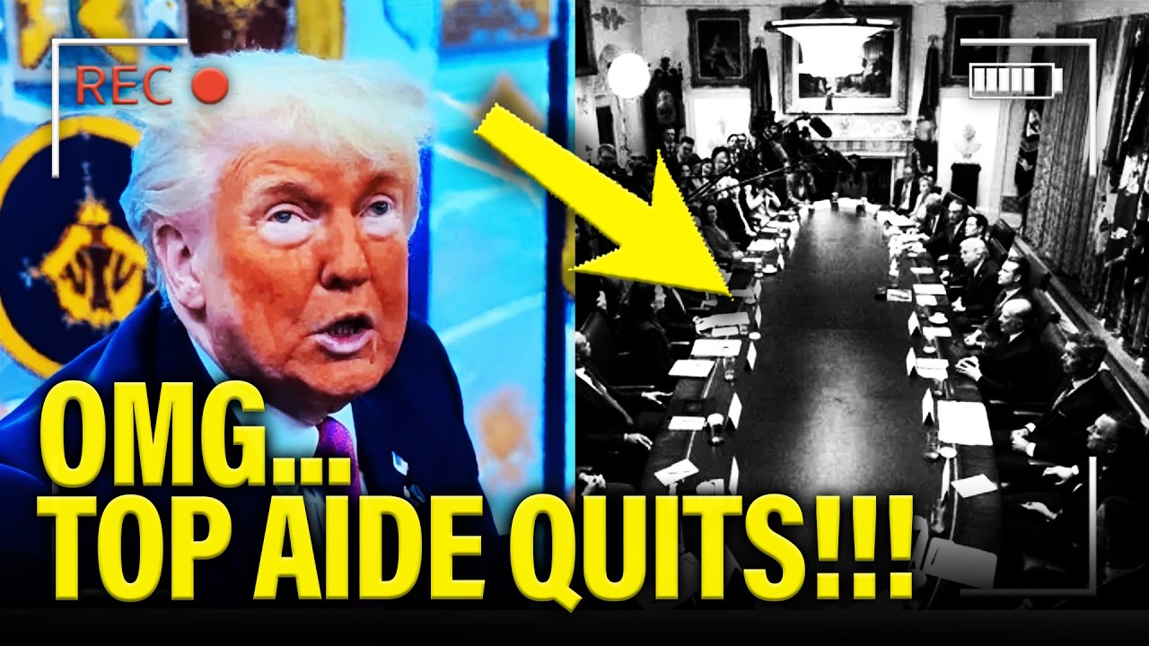 🚨Trump BLINDSIDED as HIS TOP AIDE SUDDENLY QUITS