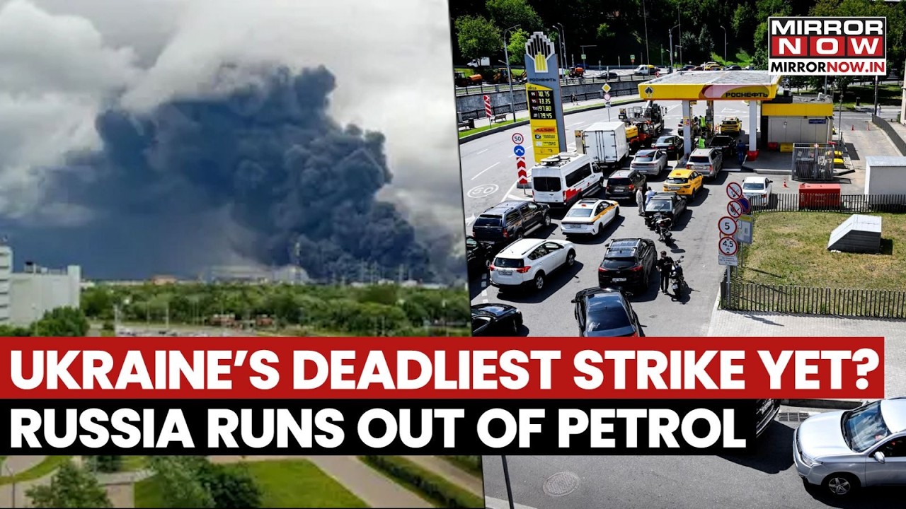 Ukraine Bombs Major Oil Refinery Deep Inside Russia: Moscow Runs Out Of Petrol, Fuel Crisis Worsens