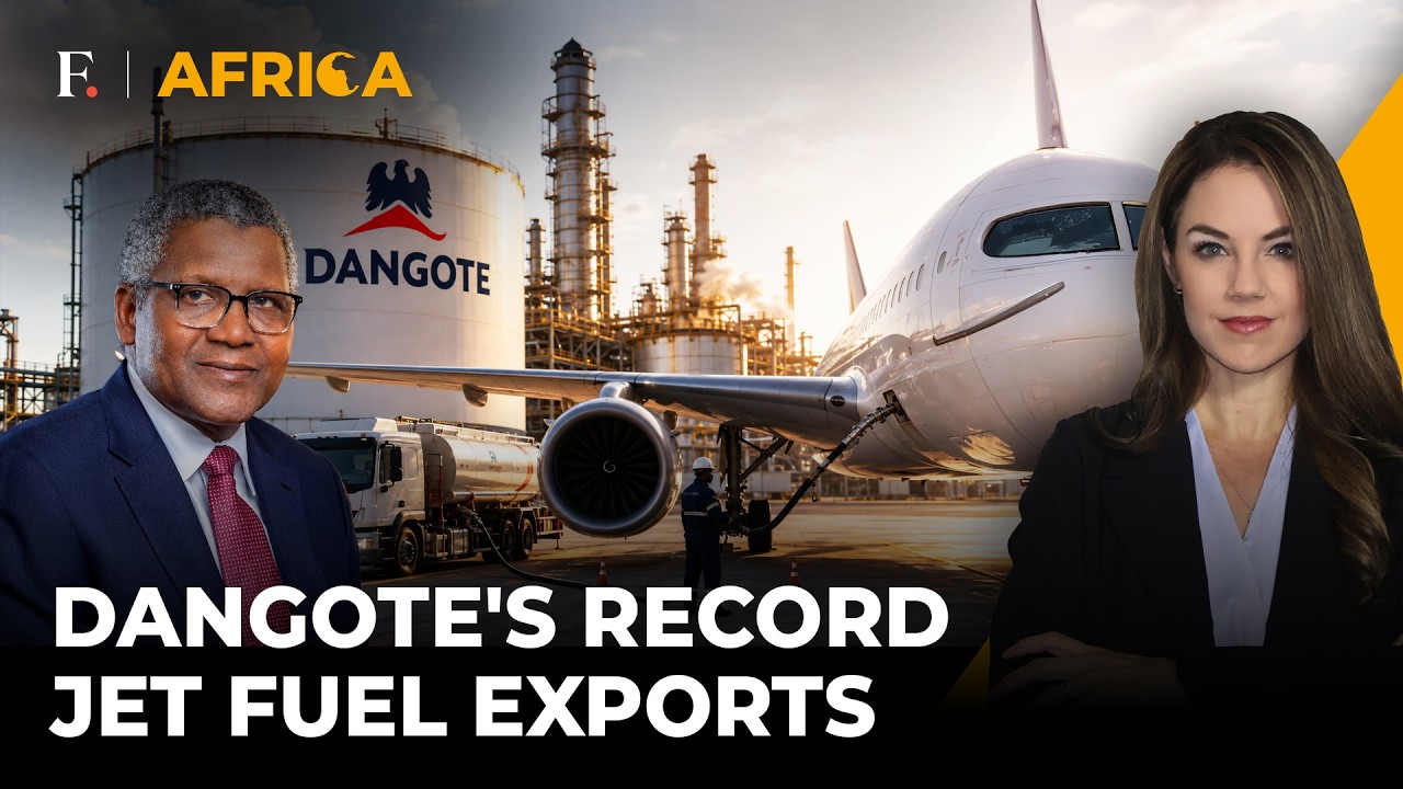 Nigeria’s Dangote Refinery Overtakes the US in Jet Fuel Exports to Europe | Firstpost Africa