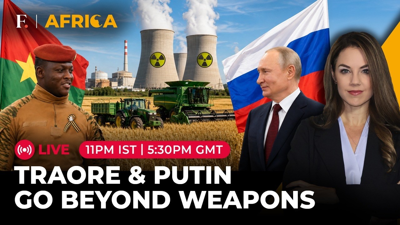 Putin & Traore Build a New Russia-Burkina Faso Economic Partnership | Firstpost Africa