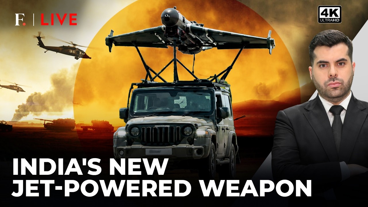 India’s New Jet-Powered Killer Drone Takes Flight | Divyastra Mk3 | Firstpost Live | 4K