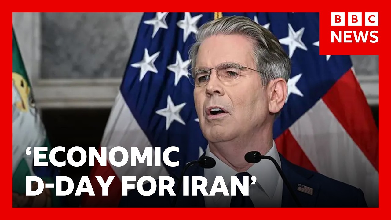 US says Iran is facing ‘economic D-Day’ in ‘greatest financial offensive ever’ | BBC News