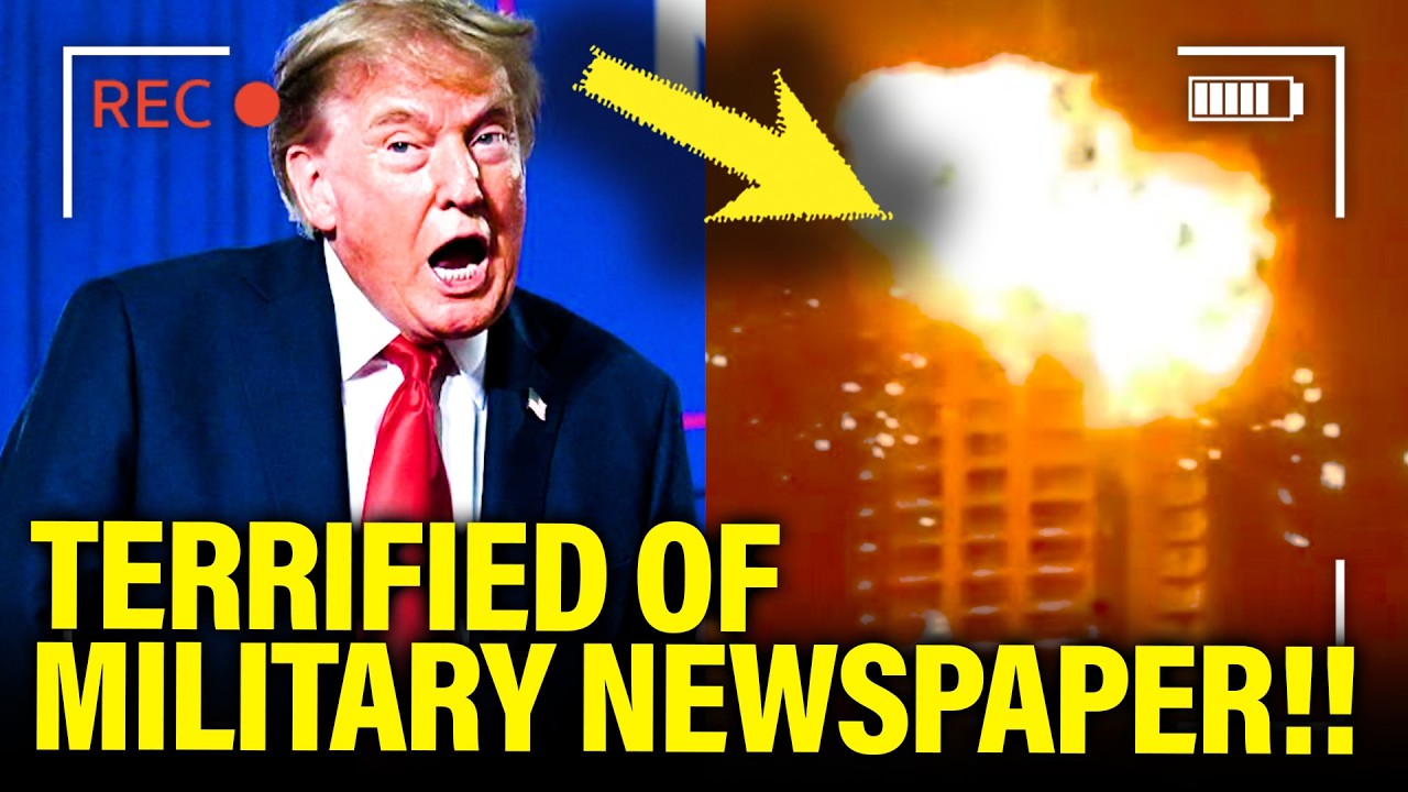 🚨Trump PURGES his OWN MILITARY NEWSPAPER over WAR FAILURE!!!