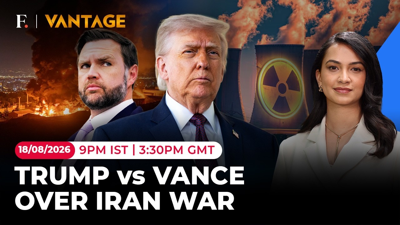 US Iran War: Trump Contradicts Vance, Says Top Goal is Tehran’s Nukes | Vantage on Firstpost