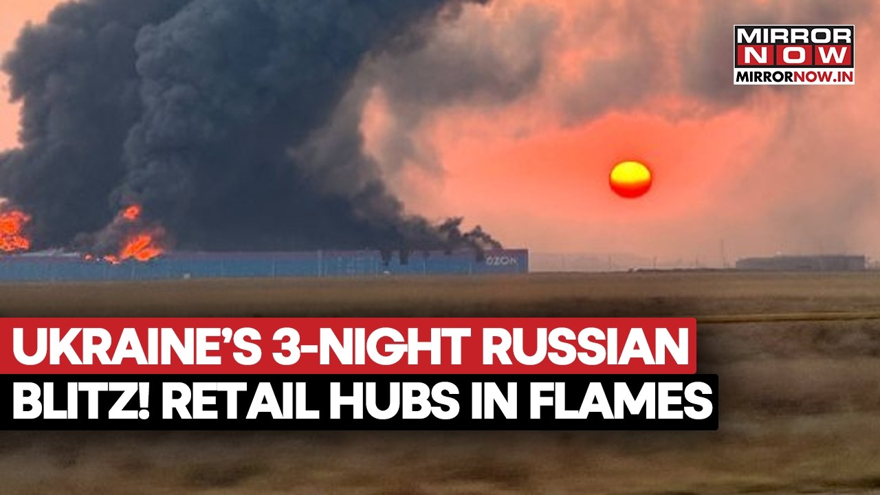 Ukraine Strikes Russia: 4 Major Ozon Logistics Hubs Hit By Drones In Massive Overnight Blitz | Watch