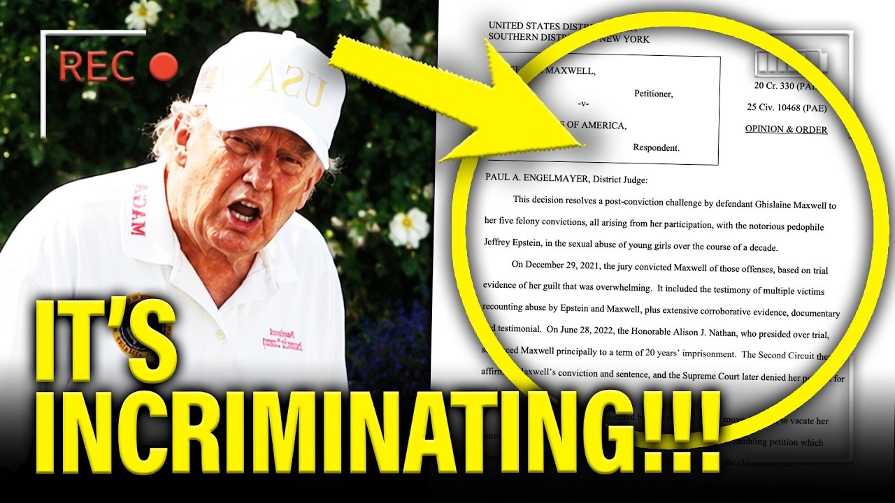🚨 Trump’s Epstein Problem Just GOT WORSE…