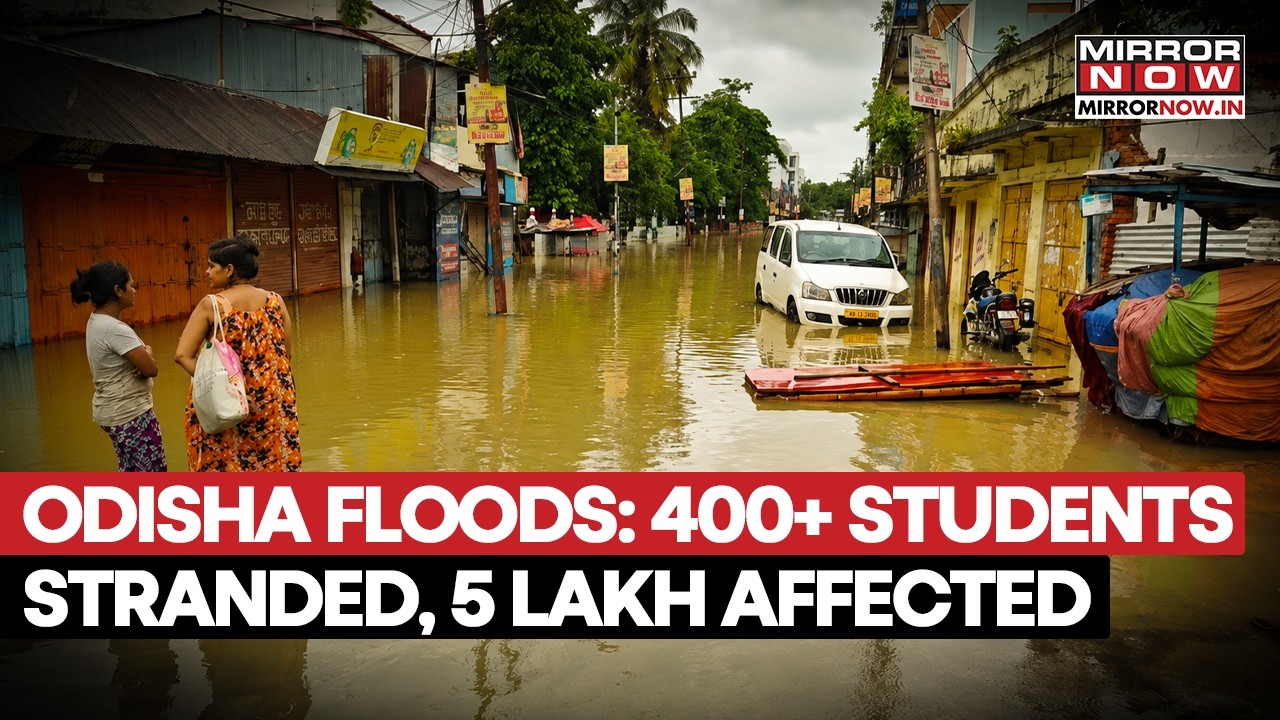 Odisha Floods: Schools Under Water! 400+ Students Stranded As Heavy Rains Wreak Havoc; 5 Lakh+ Hit