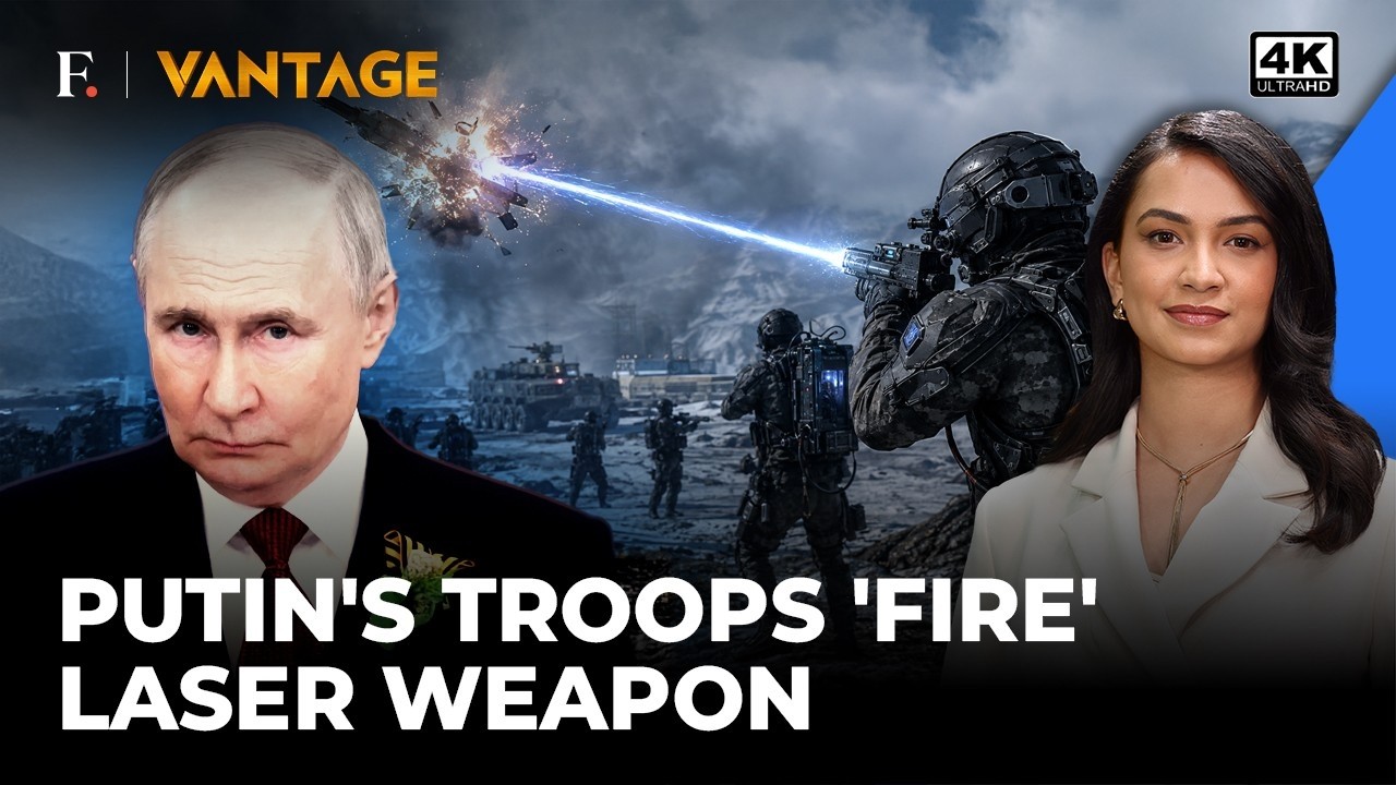 Russia Unveils ‘Powerful’ Lasers in Backpacks to Destroy Bombs | Vantage on Firstpost | 4K