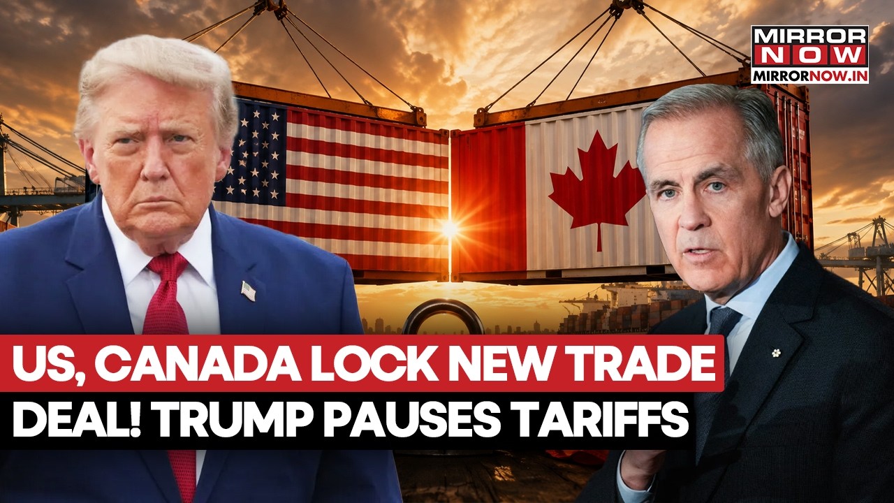 US, Canada Strike New Trade Deal As Trump Pauses Tariffs On Ottawa After Talks With Carney