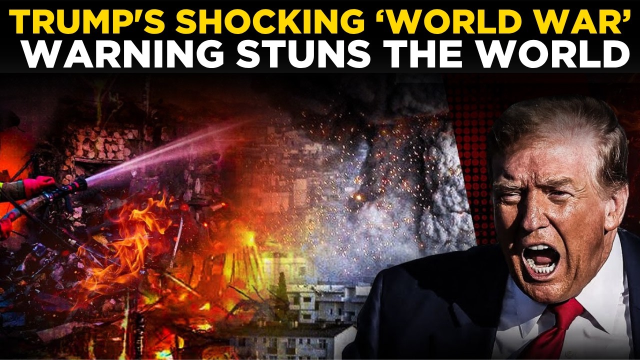 Trump WW3 Warning LIVE | “Nuclear War Starts Now” – US Enters High Alert After Shocking Speech
