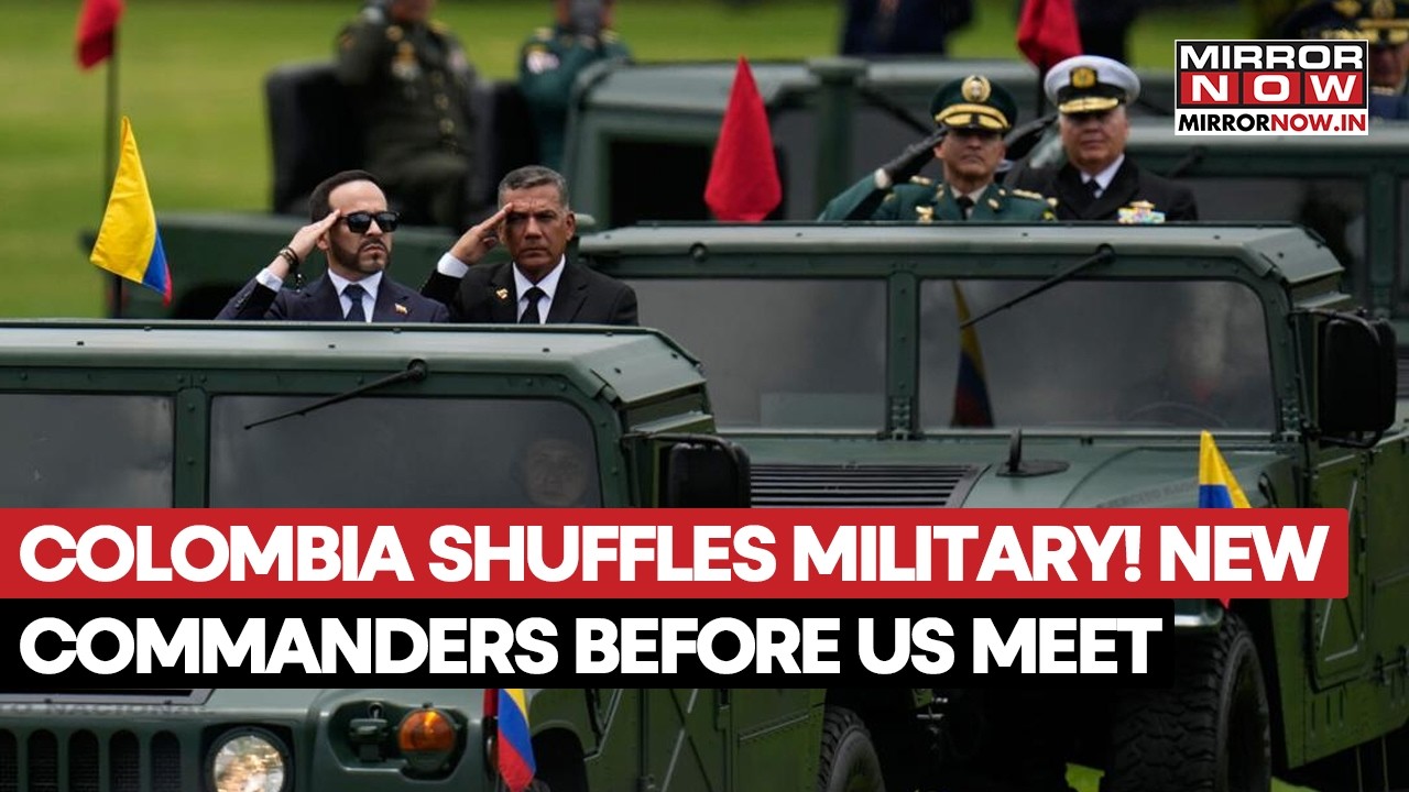 Colombia Military Shuffle: Espriella Names New Top Chiefs Ahead Of Key Talks With US SOUTHCOM Chief
