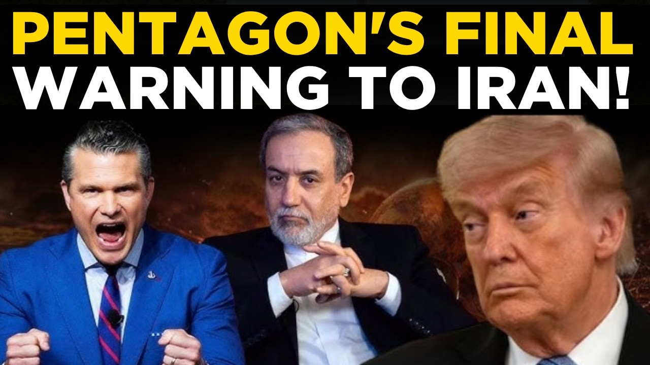 BREAKING NEWS LIVE | Iran Faces Major US Threat After Pentagon Statement | US IRAN WAR NEWS LIVE