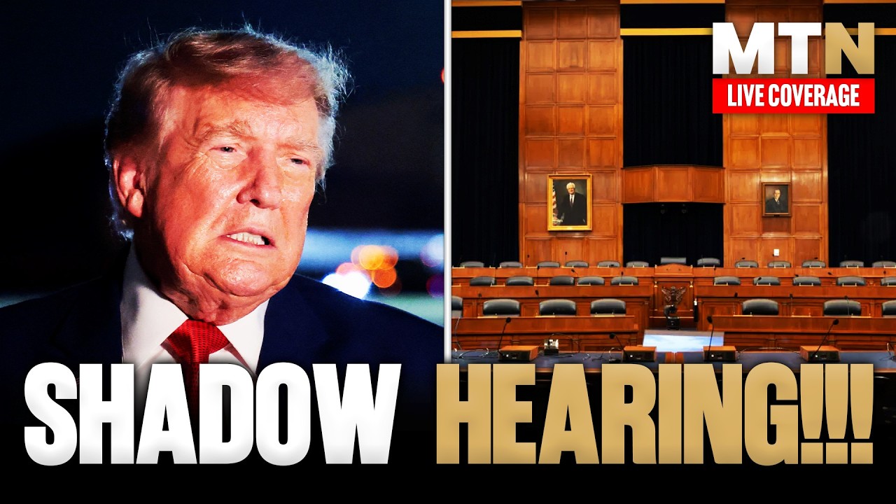 LIVE: Dems Hold SHADOW HEARING Into TRUMP DISASTER…in NEVADA