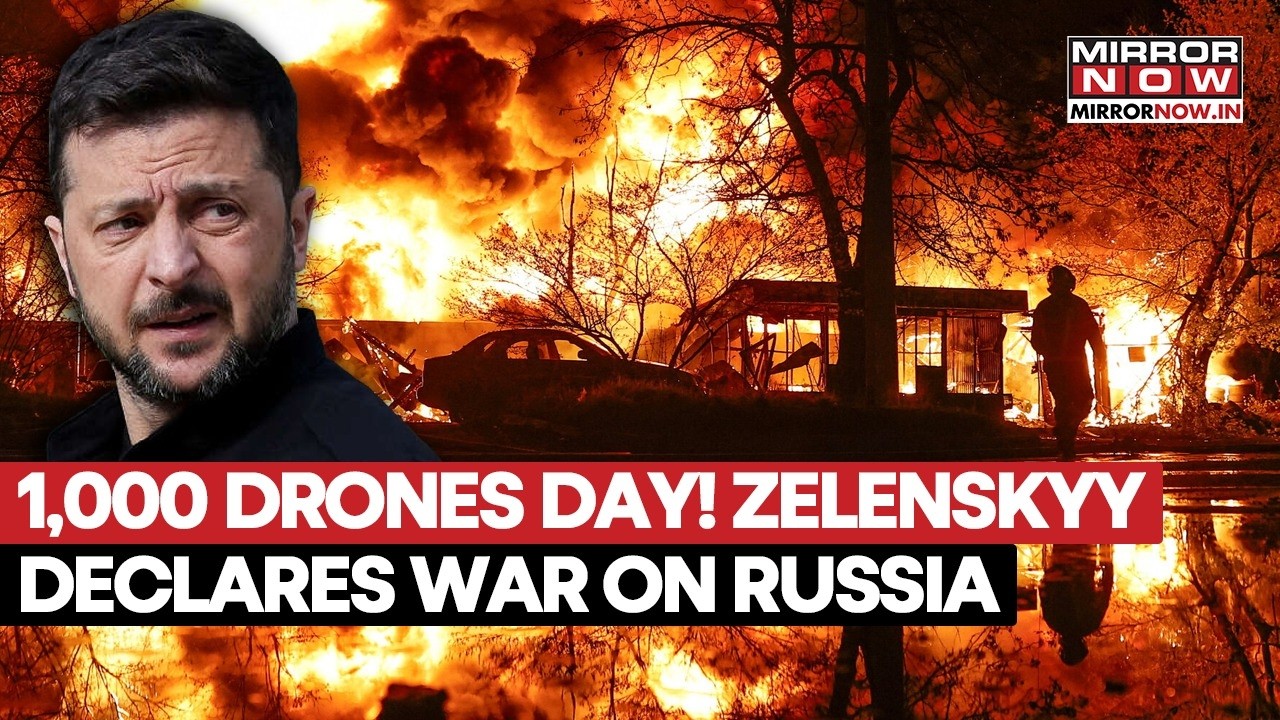Ukraine 1,000-Drone Blitz On Russia? Zelenskyy Escalates Strikes As Putin’s Oil Machine Suffers