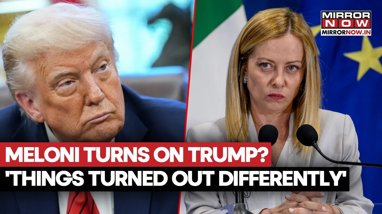 US-Italy Tensions: PM Giorgia Meloni Breaks Silence On Strained Ties With Donald Trump | WATCH