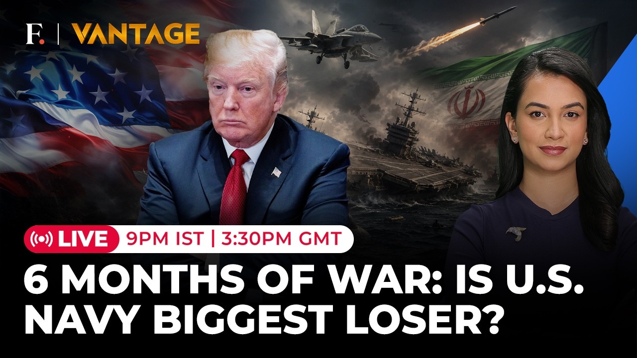 LIVE: US Iran War Marks 6 Months as Trump Turns to Sanctions | Vantage on Firstpost