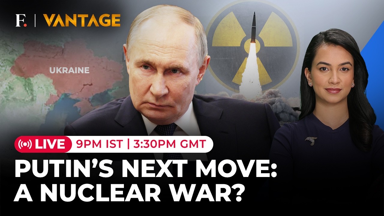 LIVE: Russia Preparing to Launch Tactical Nuclear Weapons Against Ukraine? Vantage on Firstpost