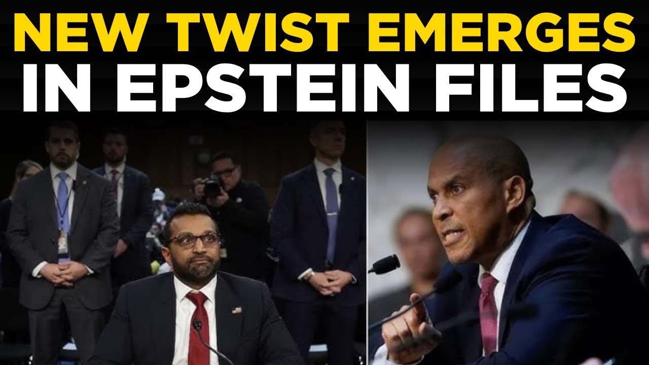 US NEWS LIVE: Twist Emerges In Epstein Files | Fresh Questions Raised | NEW TWIST IN EPSTEIN FILES