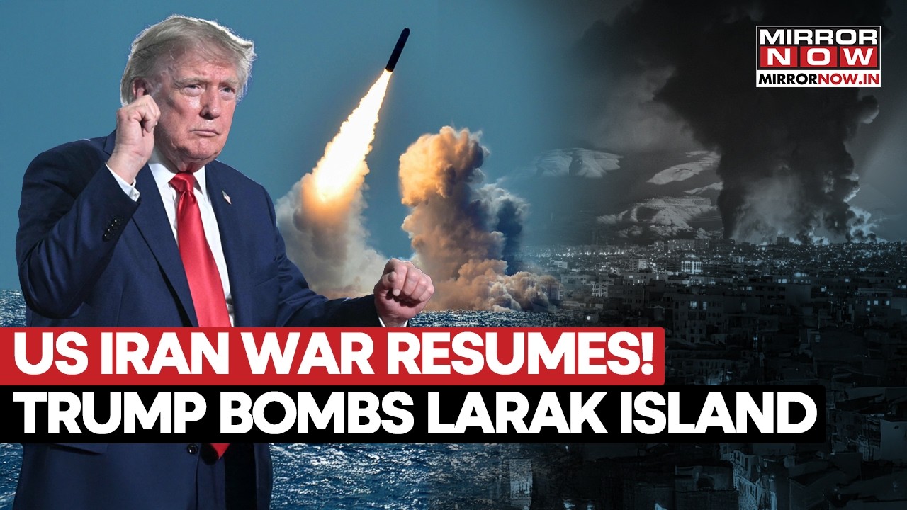 US BOMBS IRAN! Trump Strikes Larak Island As IRGC Prepares To Attack Ships In Hormuz?