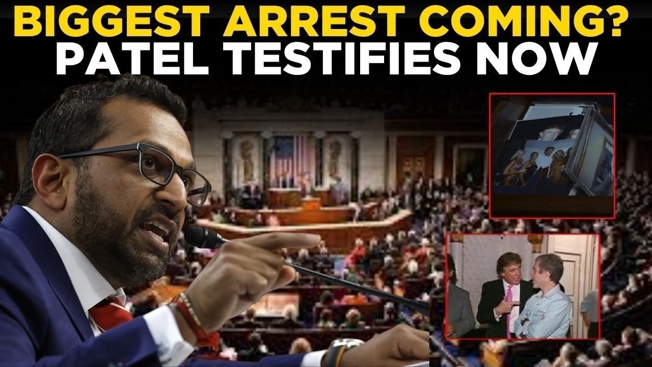 US NEWS LIVE: ‘YOU WANT NAMES? I’LL GIVE YOU NAMES!’, Patel Drops Bombshell at Explosive Hearing