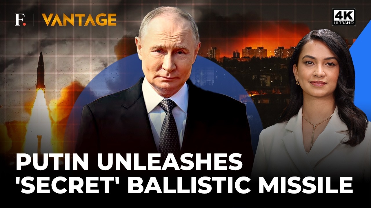 Russia’s Iskander-1000 Strikes Kyiv Beating US-Made Patriots | Vantage on Firstpost | 4K