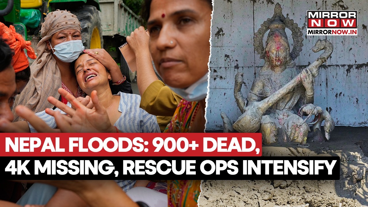 NEPAL-CHINA FLOODS: 900+ DEAD, 4,000 MISSING As Workers Remain Trapped In Hydropower Tunnels | Scary