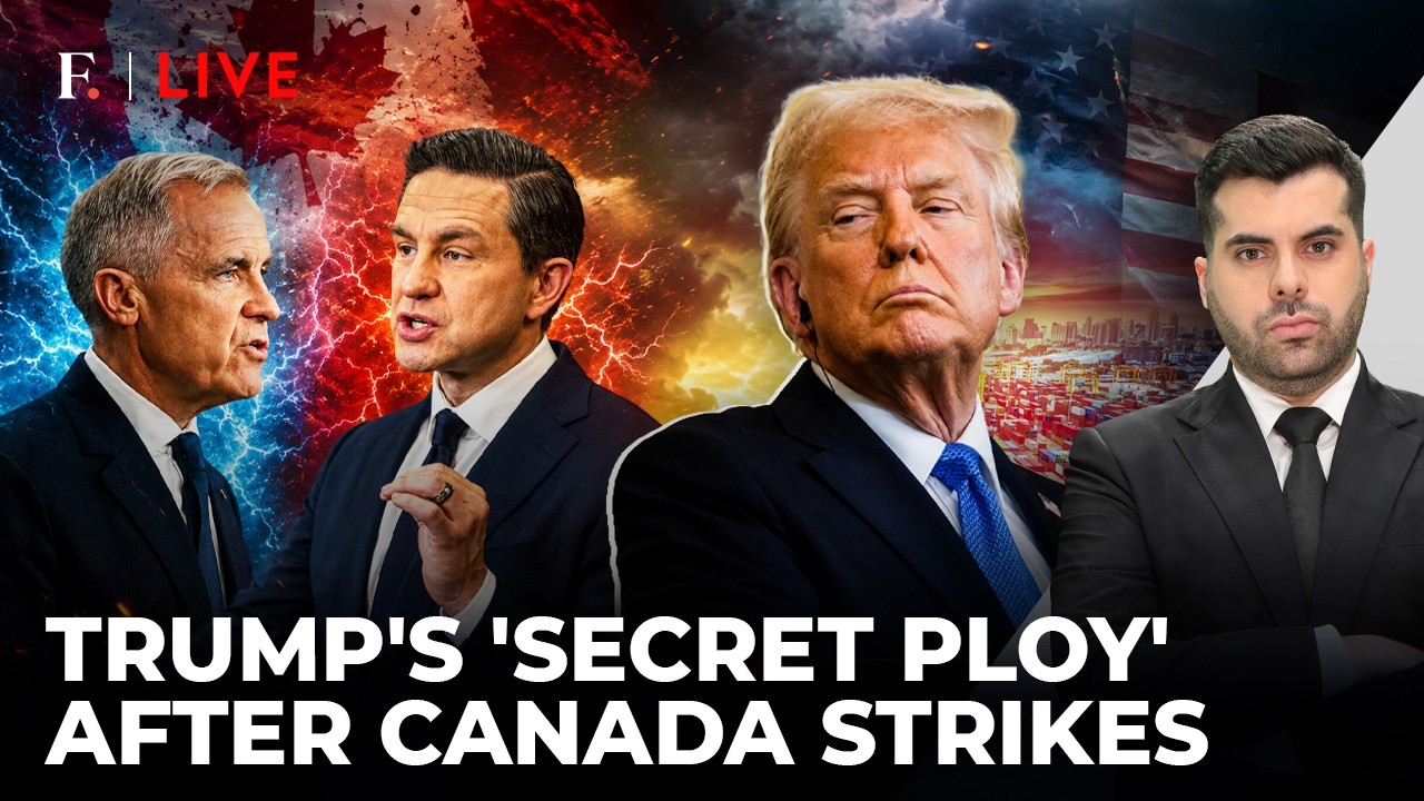 Trump Deploys Poilievre ‘Missile’ After Carney’s Retaliation? New Trade War Twist | Firstpost Live