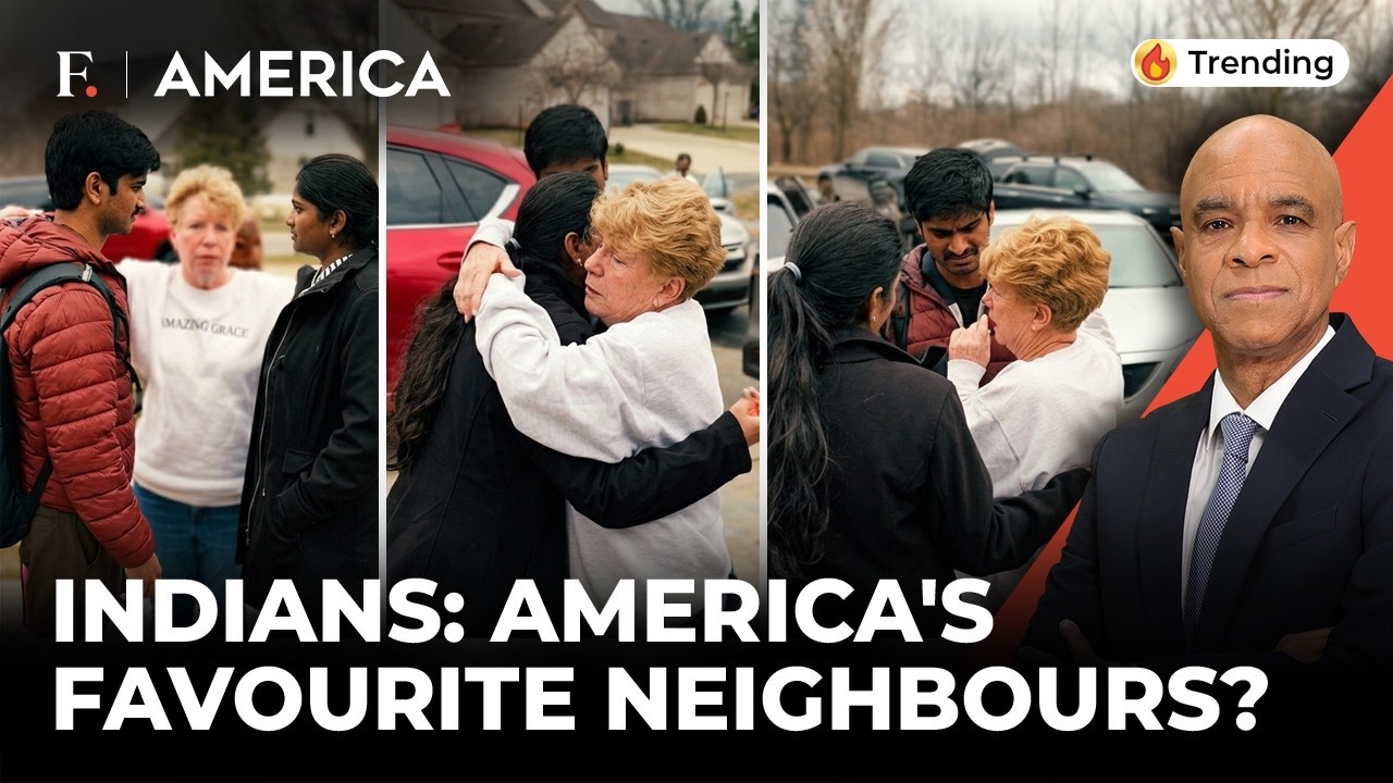 ‘Don’t Go’: American Neighbour Cries As Indian Man Leaves US, Goes Viral | Firstpost America | N18G