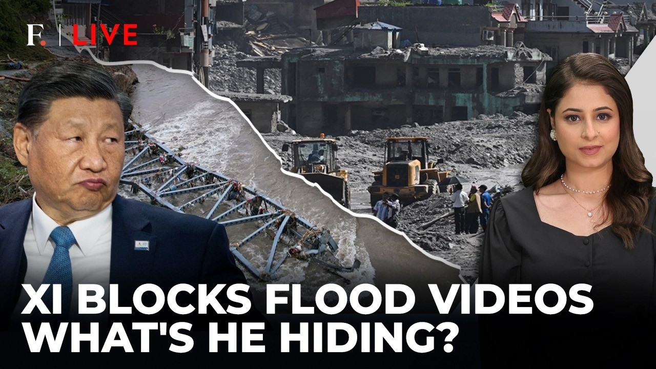 China ‘Erases’ Tibet Flood Videos; Xi Faces Explosive Cover-Up Questions | Firstpost Live