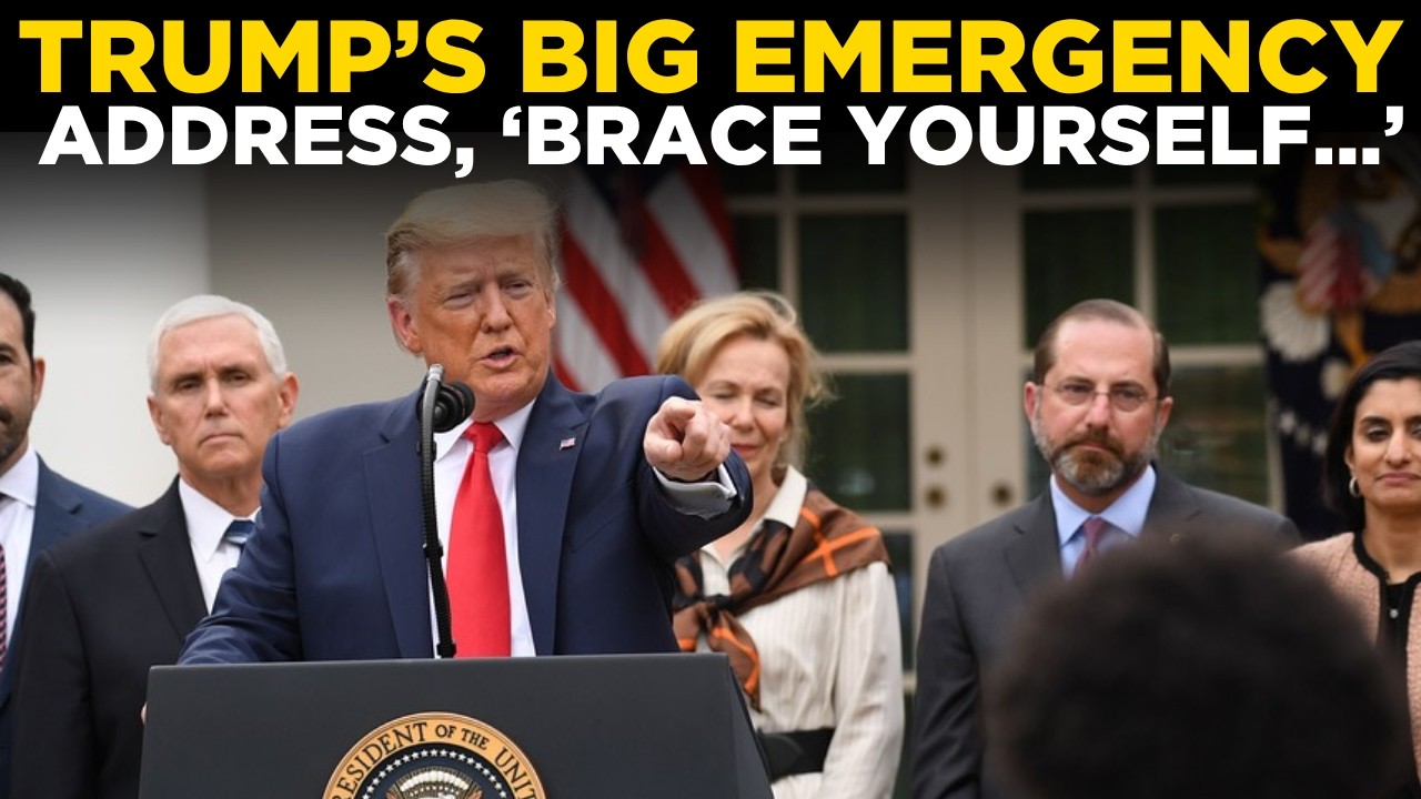 Trump Speech LIVE: Trump Declares National Emergency After Canada Tariff | US NEWS LIVE | WORLD NEWS