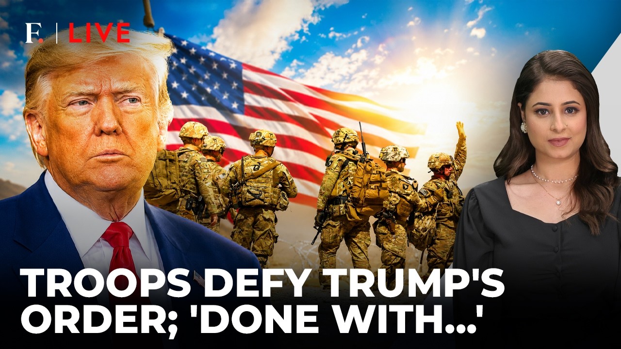 ‘Can’t Do This’: US Troops Defy Trump New Iran War Order Despite ‘Setbacks’ | Firstpost Live | N18G