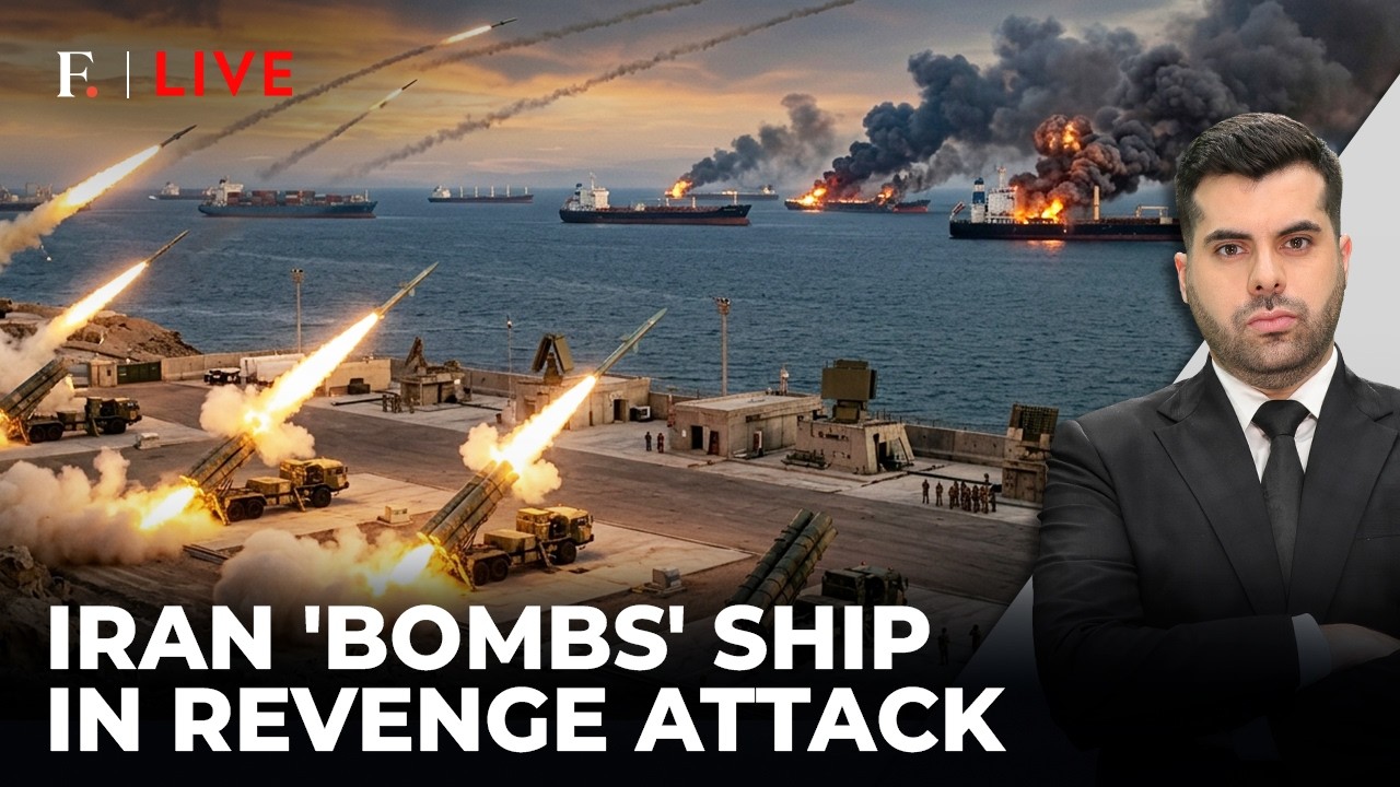 Iran ‘Strikes Enemy Ship’ After Trump Unleashes Economic War Against Tehran | Firstpost Live