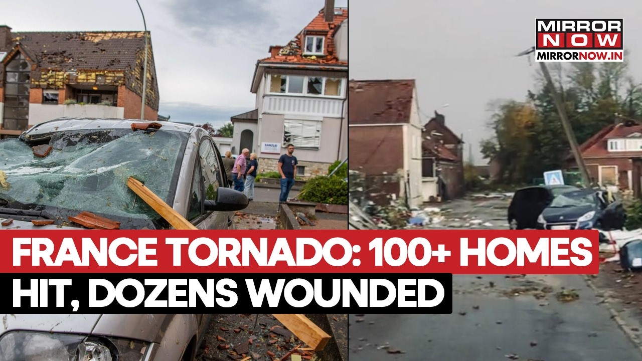 France Tornado: Monster Twister Looms Over Carcassonne; 100+ Homes Hit, Several Injured During Storm