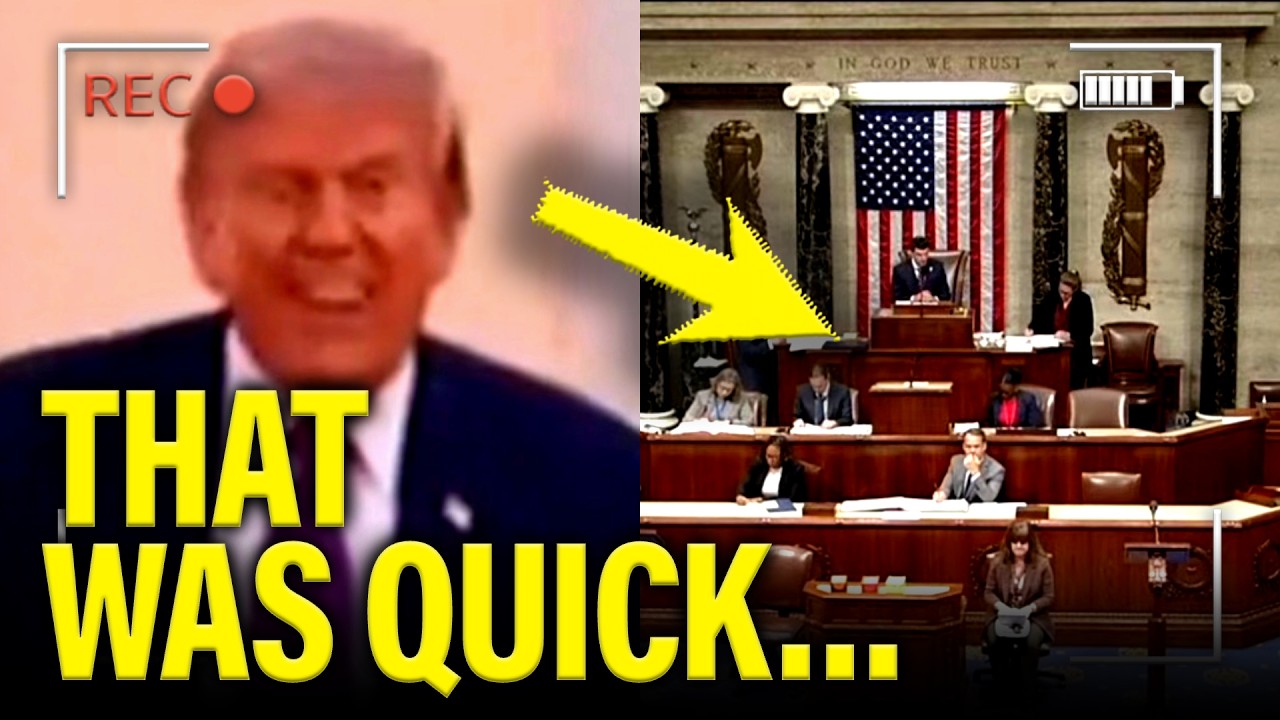 🚨GOP RETURNS and INSTANTLY RUNS FOR EXIT…