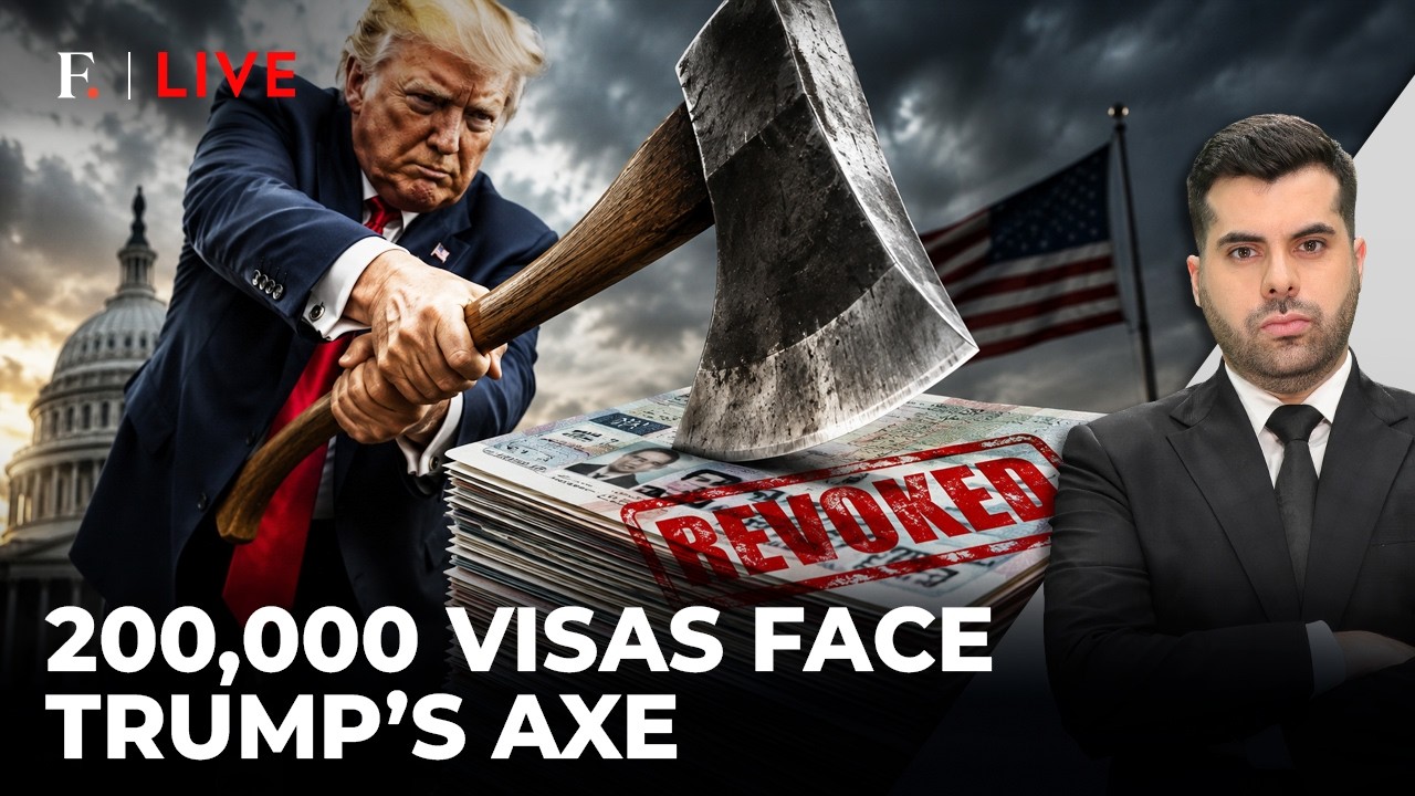 200,000 US Visas At Risk Under Trump: Is Your Visa Safe? | Firstpost Live