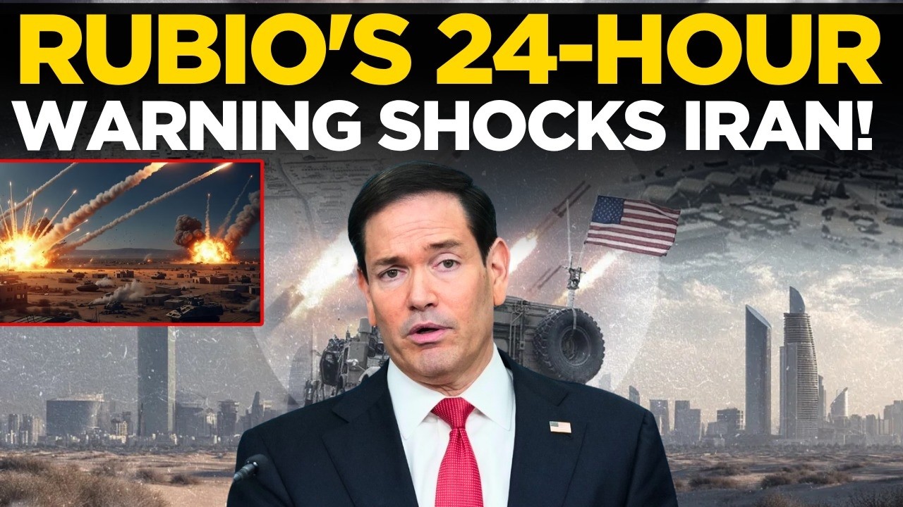 US NEWS LIVE: Rubio’s CHILLING Ultimatum to Iran, No Hormuz Tolls or ‘TOTAL CHAOS’ Awaits