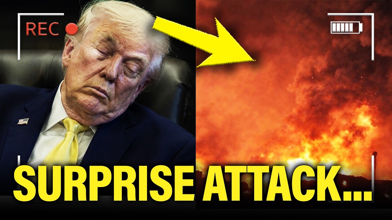 🚨BREAKING: Iran STRIKES as TRUMP SLEEPS…