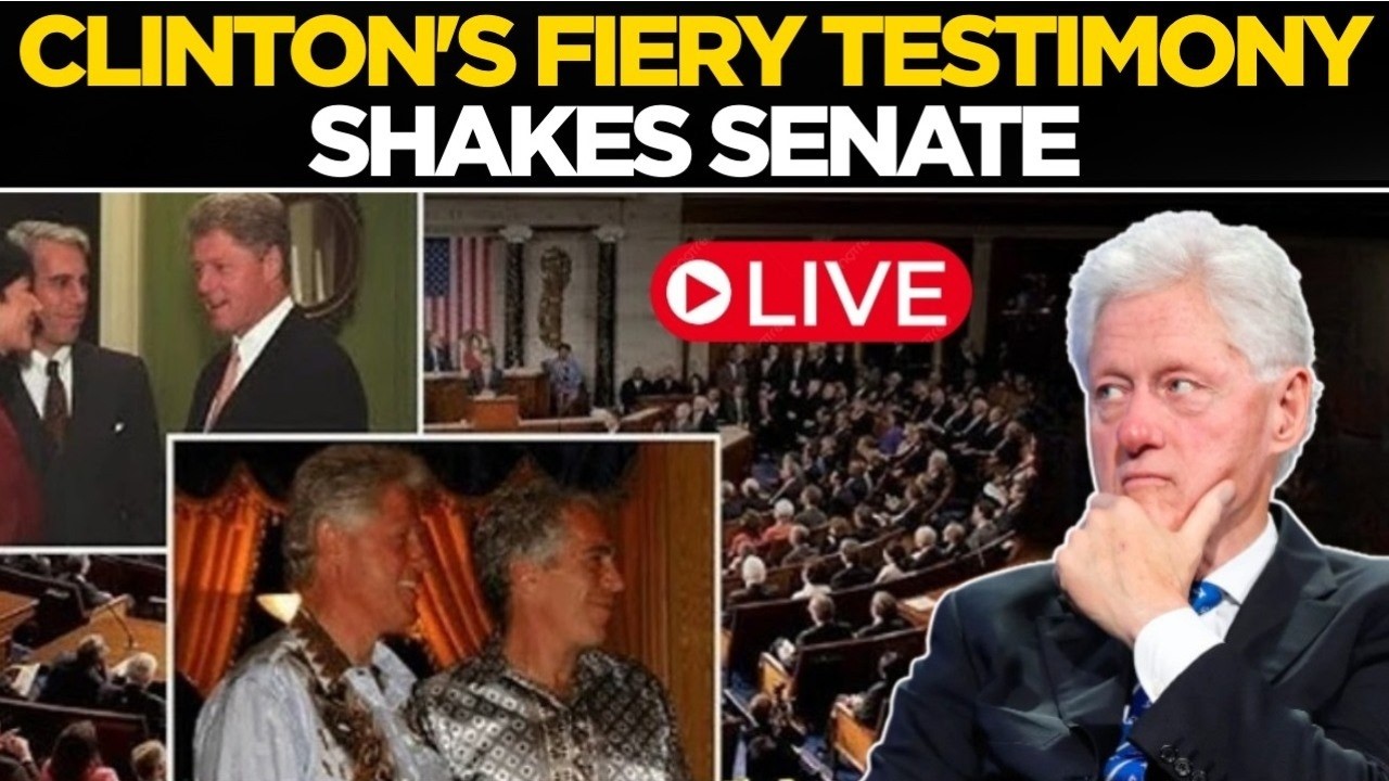 Epstein Files LIVE | Clinton’s Fiery Testimony | Released Document From Files Send Global Shockwaves