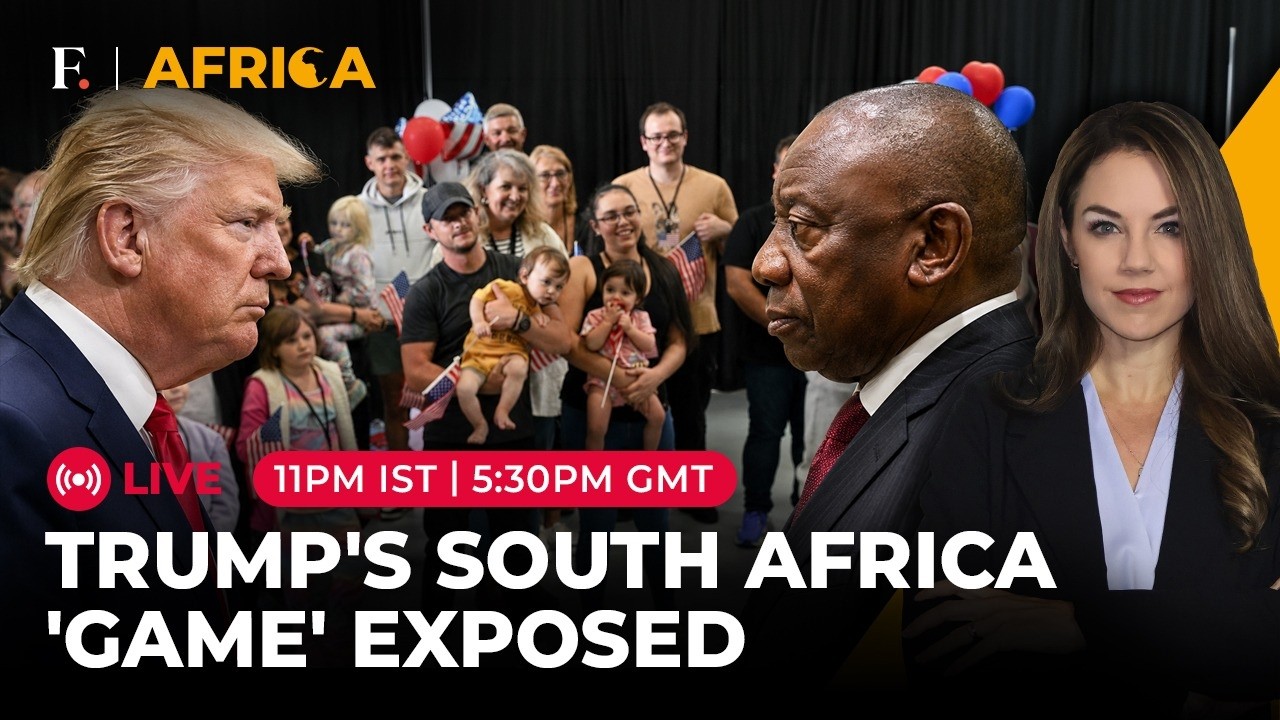 Trump Steps Up Screening of South African Refugees in US Amid Afrikaner Row | Firstpost Africa