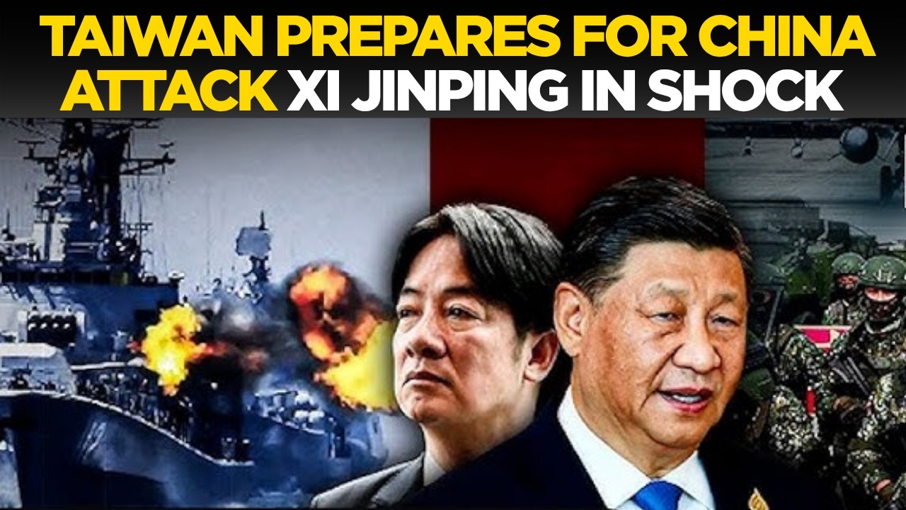 LIVE: Taiwan Tests Its Defences Against a Potential Attack From China in Major Military Drills
