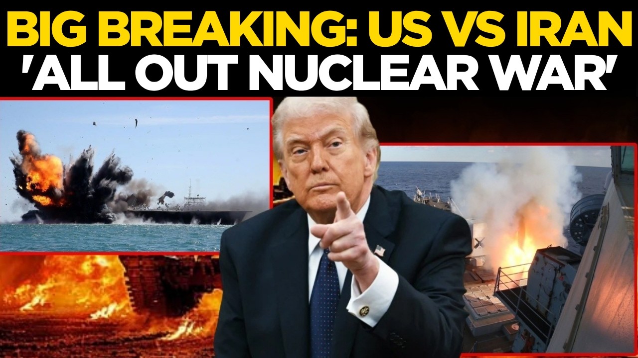 US-Iran War: Trump Vows Deadliest NUCLEAR WAR In History, Shocks Global Powers Around The World
