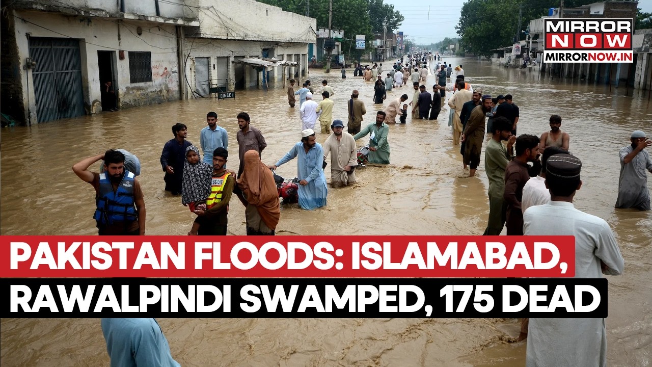 Pakistan Monsoon Rain Turn Deadly! Islamabad, Rawalpindi Reels Under Floods As Death Toll Hits 175